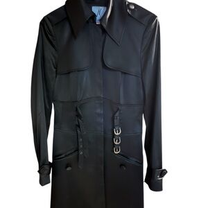 Vintage Marciano Black Trench Coat